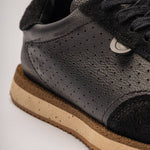 Detalhe do corpo — couro floater super macio preto
