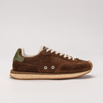 Sneaker N.1 Terroir Brown — couro nobuck marrom aveludado, feito no Brasil